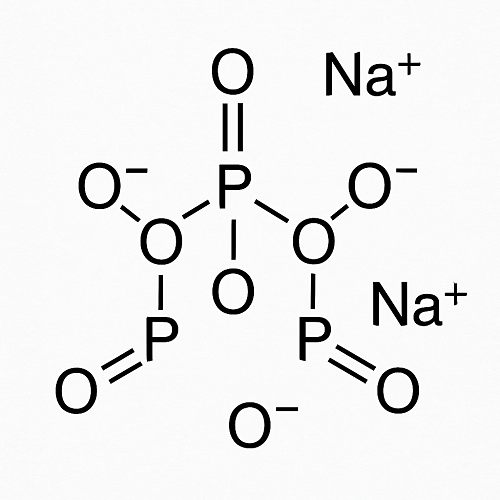 Chemical structure of Sodium Tripolyphosphate