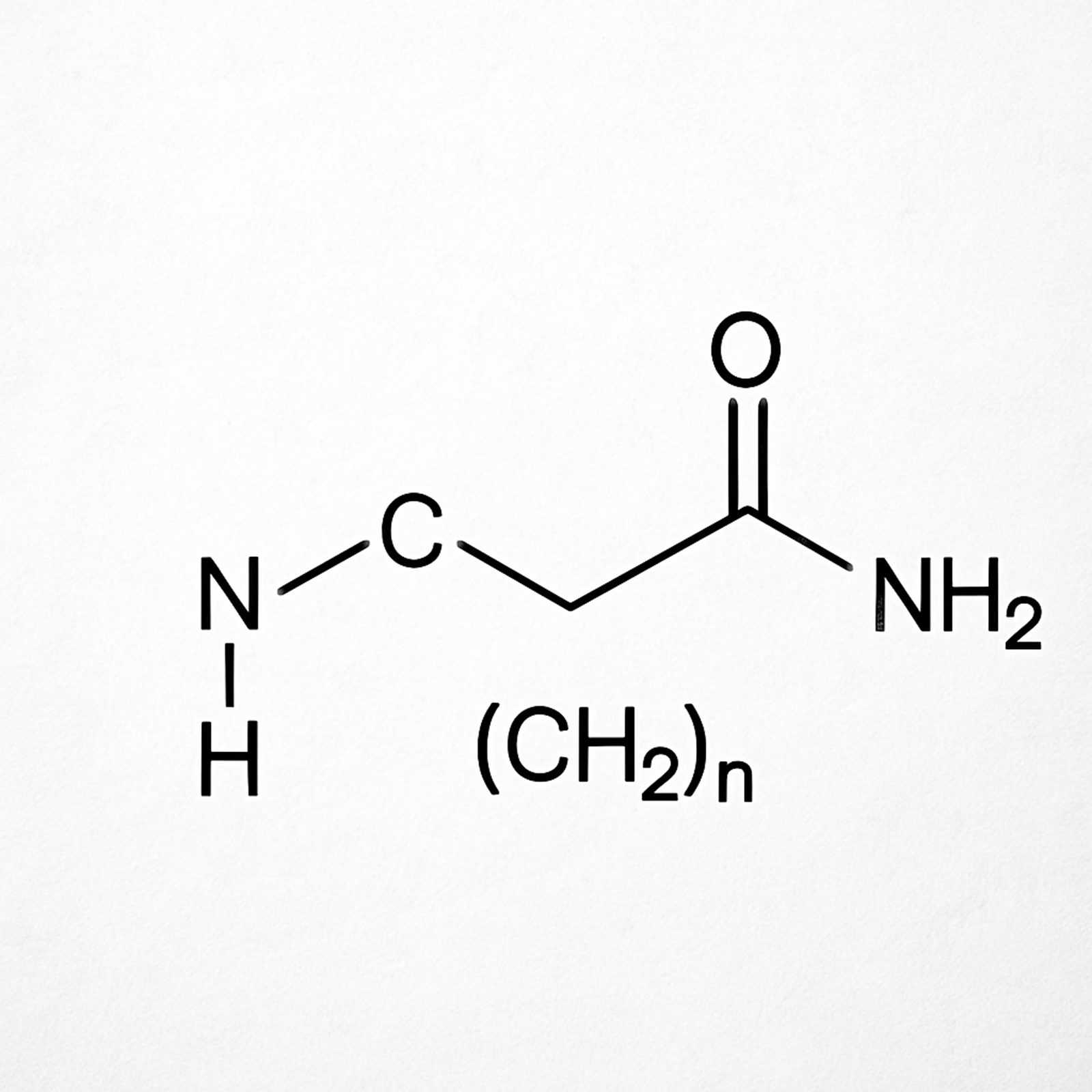 Chemical Structure of Polyacrylamide
