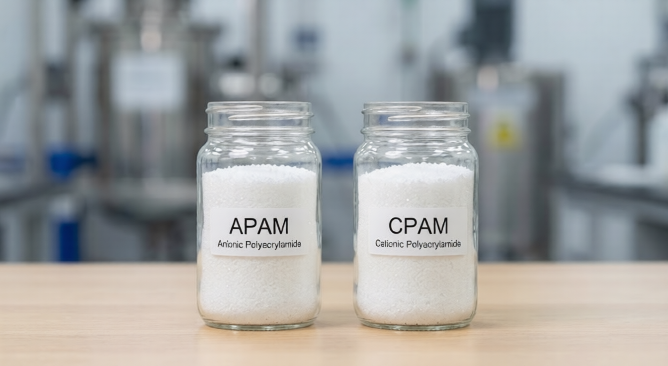 anionic vs cationic PAM powder comparison anionic vs cationic PAM powder comparison