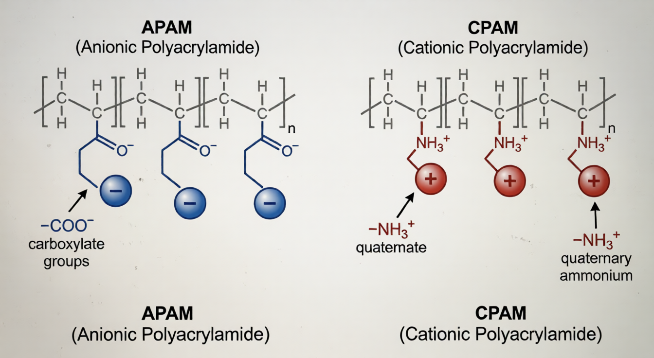 polyacrylamide ionic charge structure diagram polyacrylamide ionic charge structure diagram